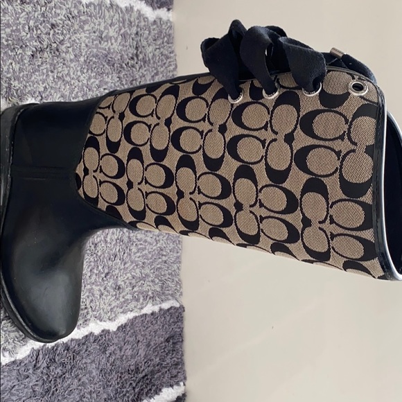 Coach rain boots - Picture 2 of 3